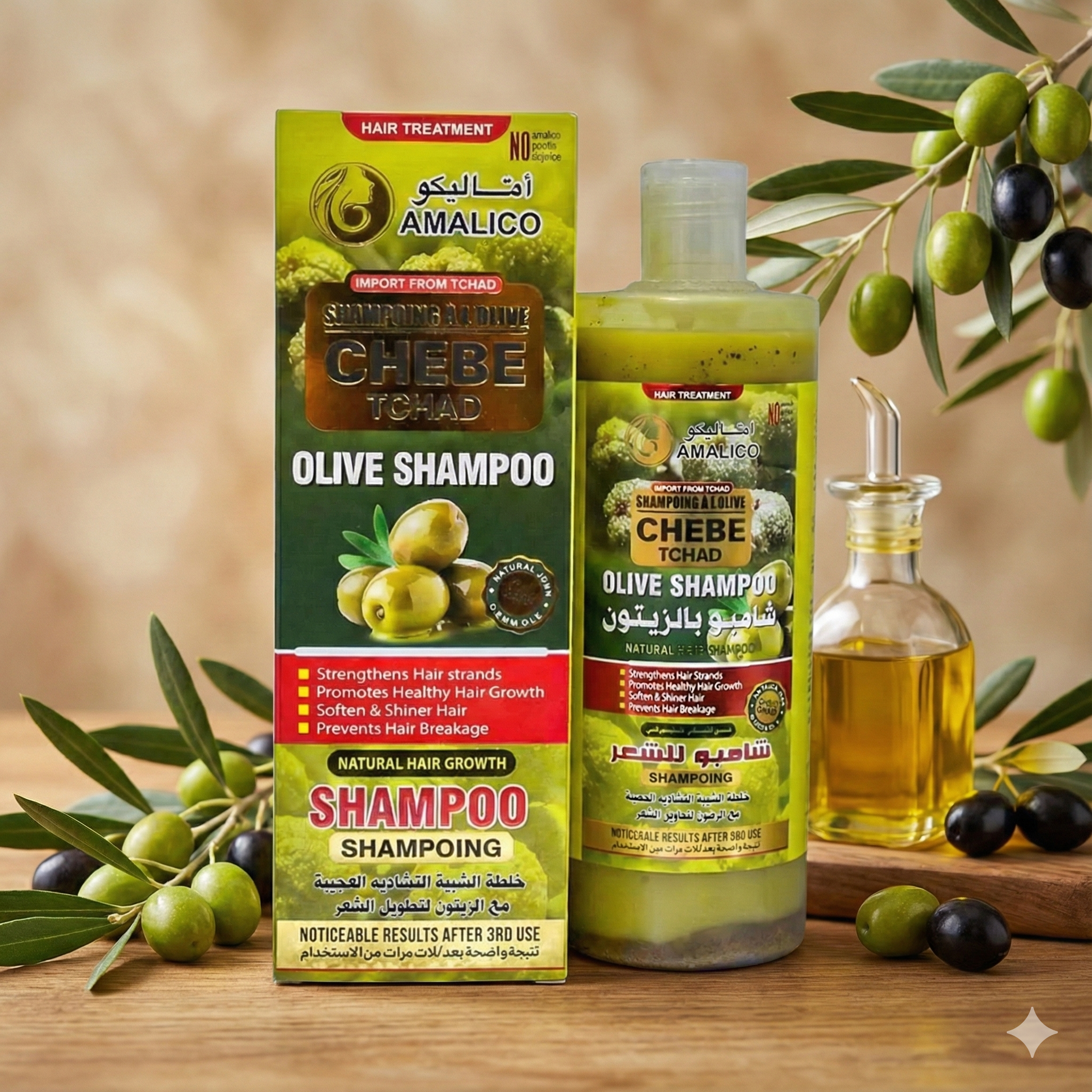Chebe and Olive Shampoo